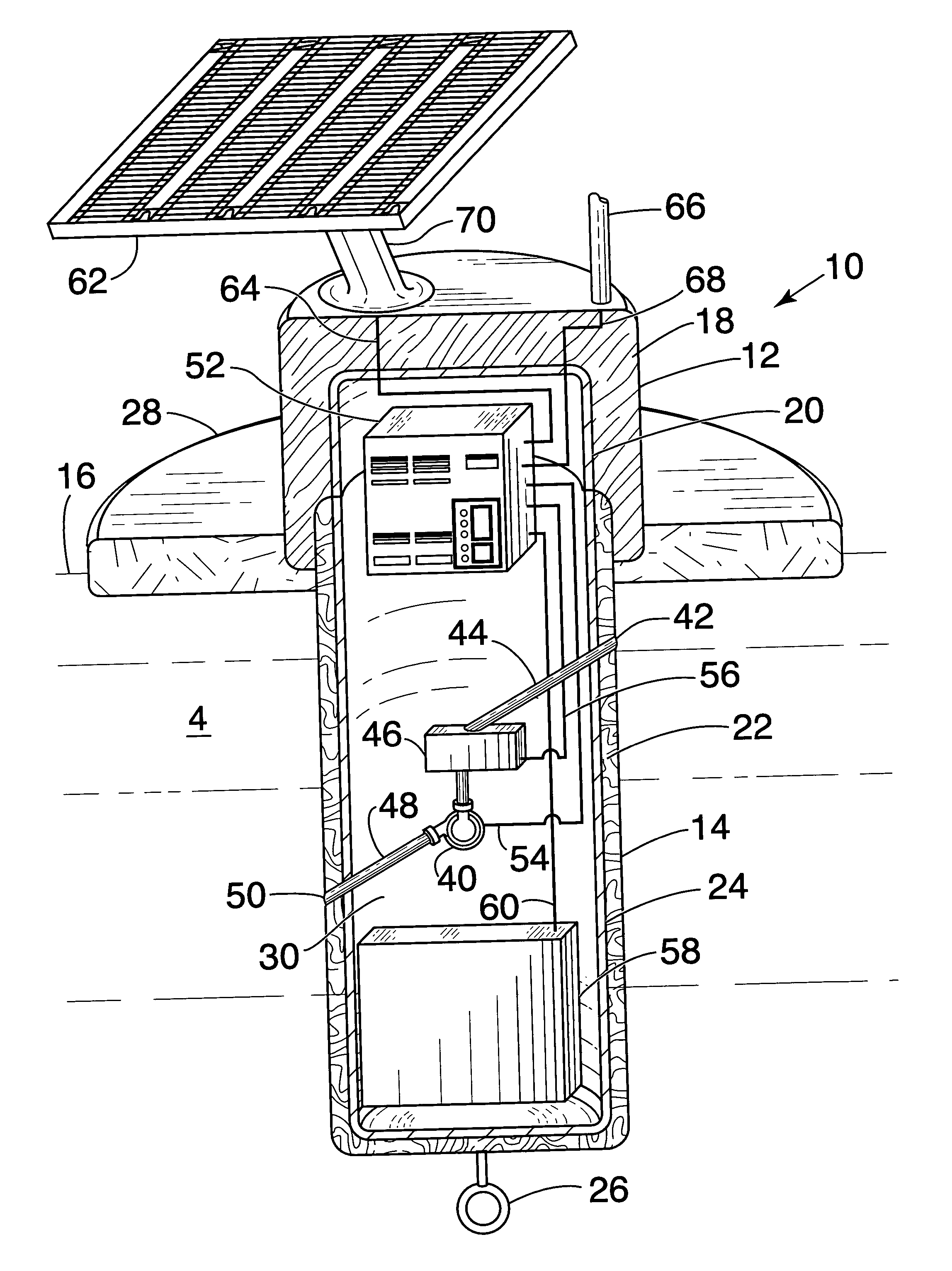 Freeze resistant buoy system