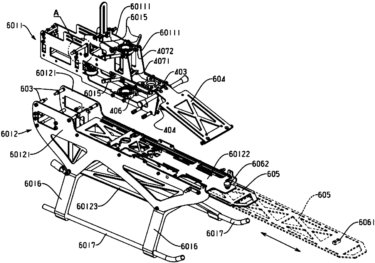 Single rotor wing unmanned aerial vehicle