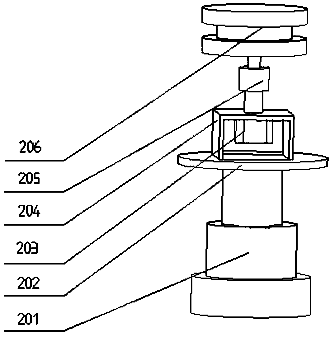 A platinum electrode grinding device