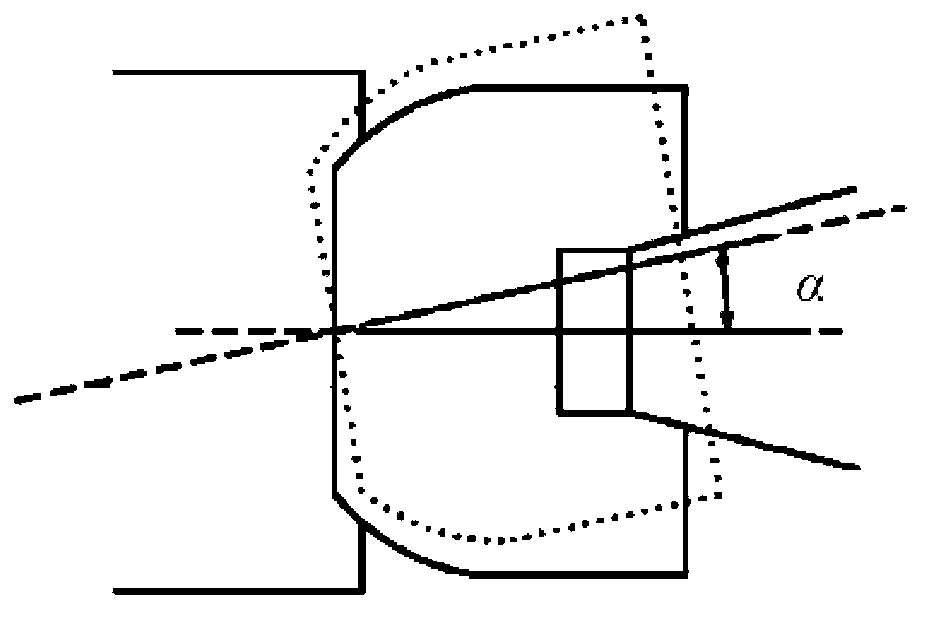 Stripe image converter tube racking tool and racking method