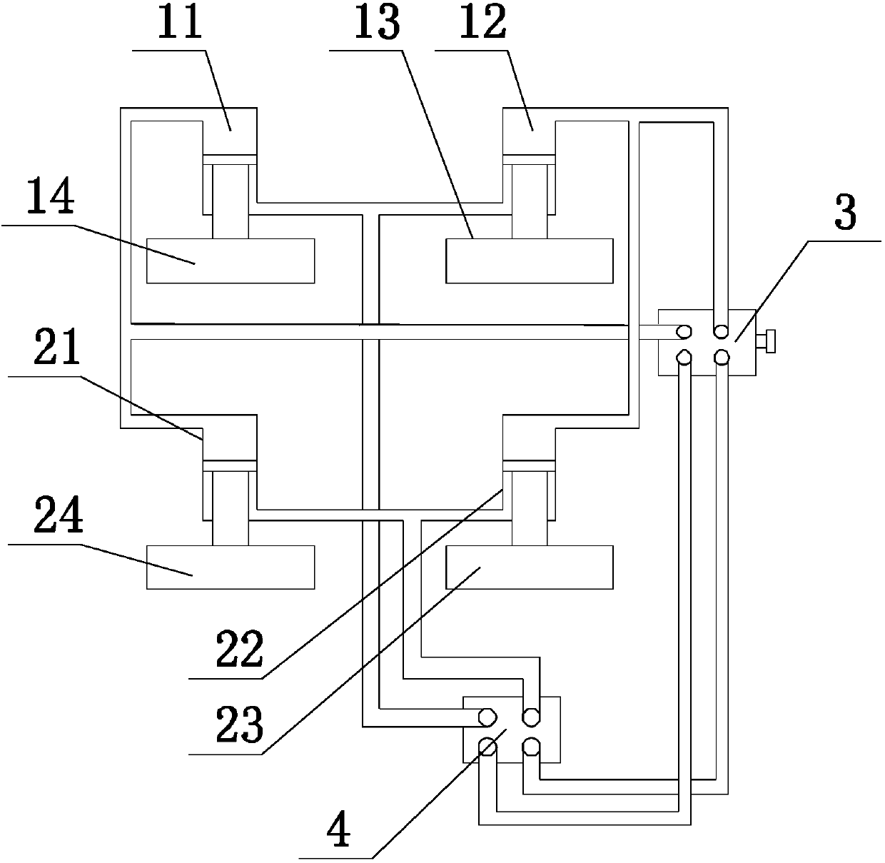 Active balance anti-wave boat control system and method