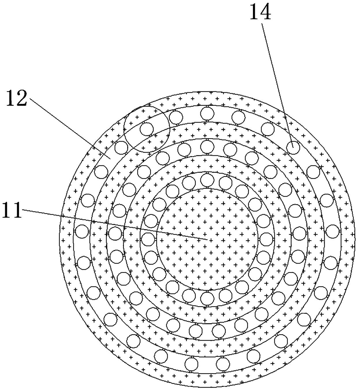 Auxiliary postoperative massage rehabilitative apparatus for medical nursing