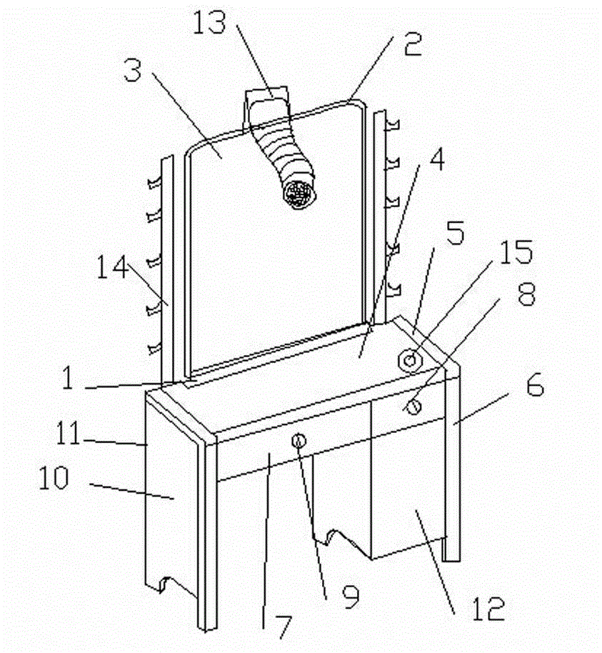 Multi-purpose dressing table