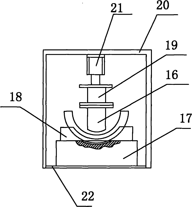 Manufacturing process and equipment for upset forging of flanges