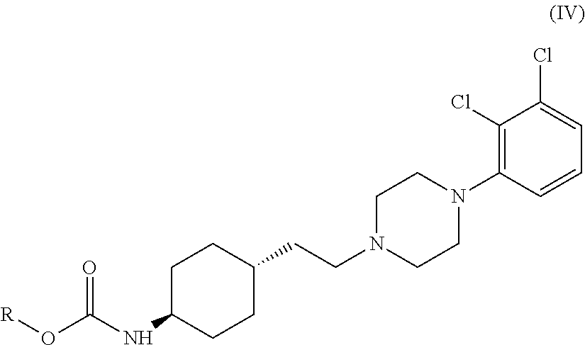 Process for the preparation of piperazine compounds and hydrochloride salts thereof