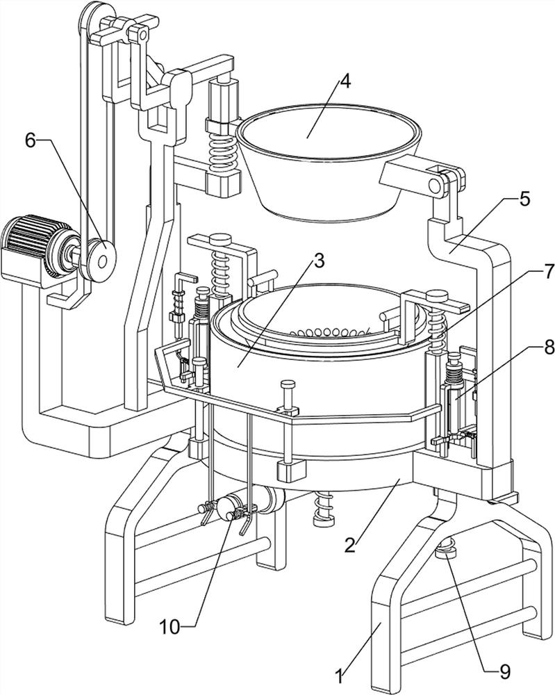 Automatic vermicelli forming equipment for potato powder production