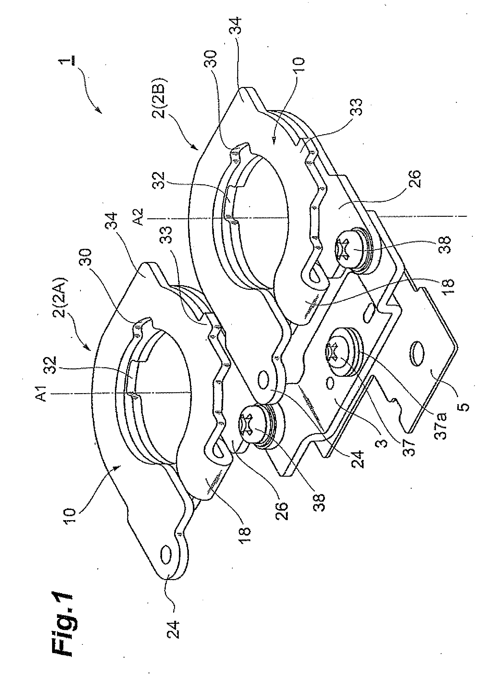 Coil component, transformer and switching power supply unit