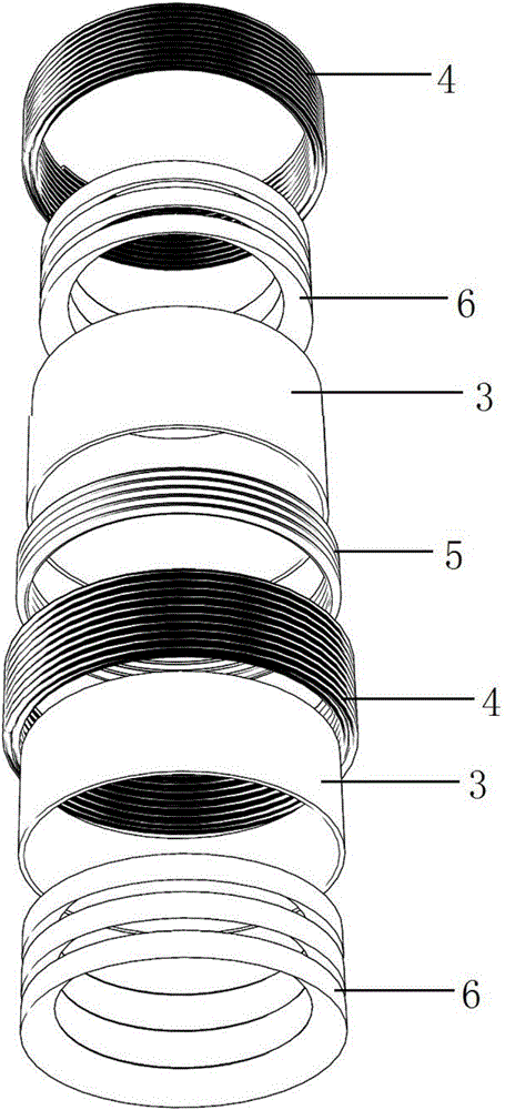 Crawling tube type feeding device