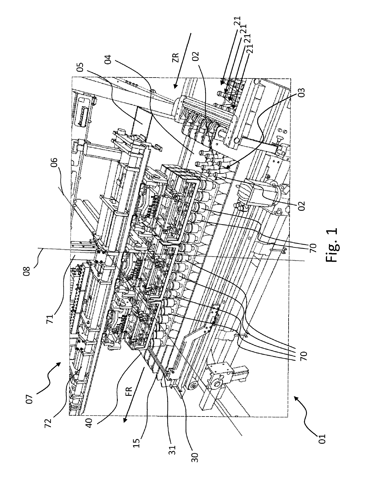 Apparatus and method for handling articles