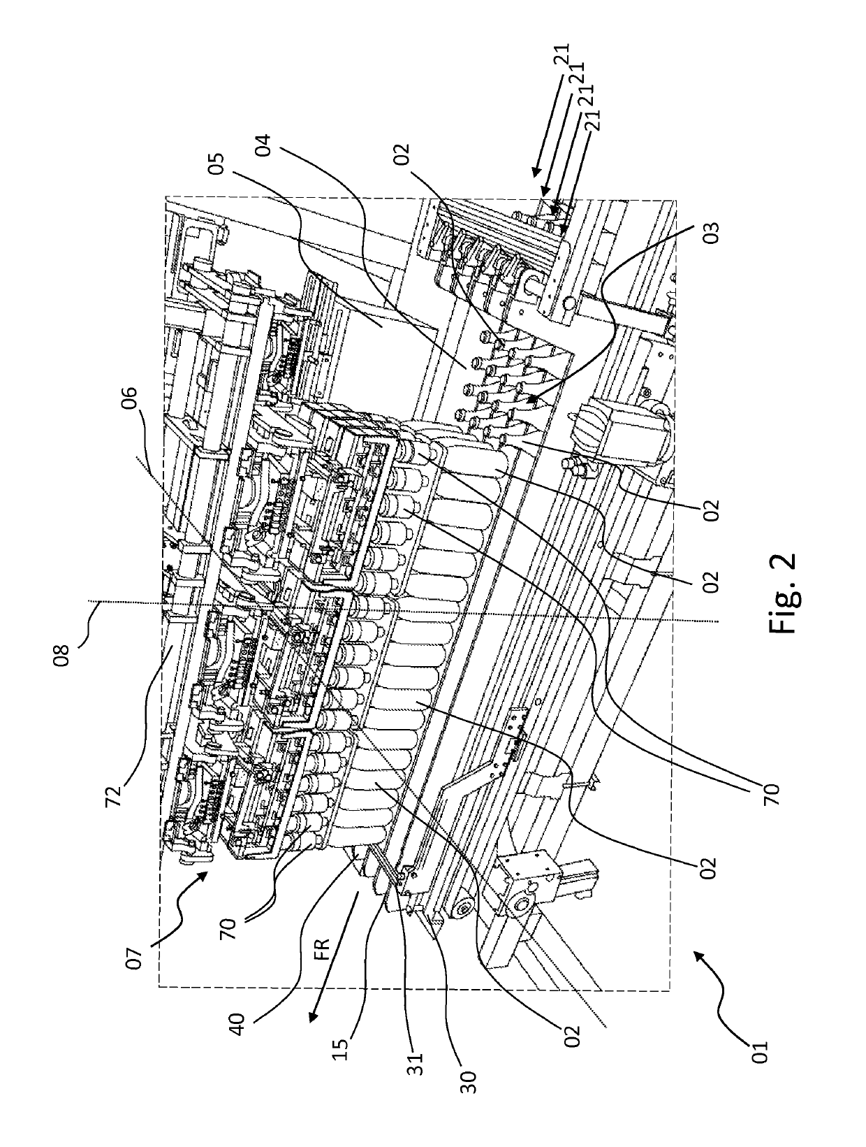 Apparatus and method for handling articles