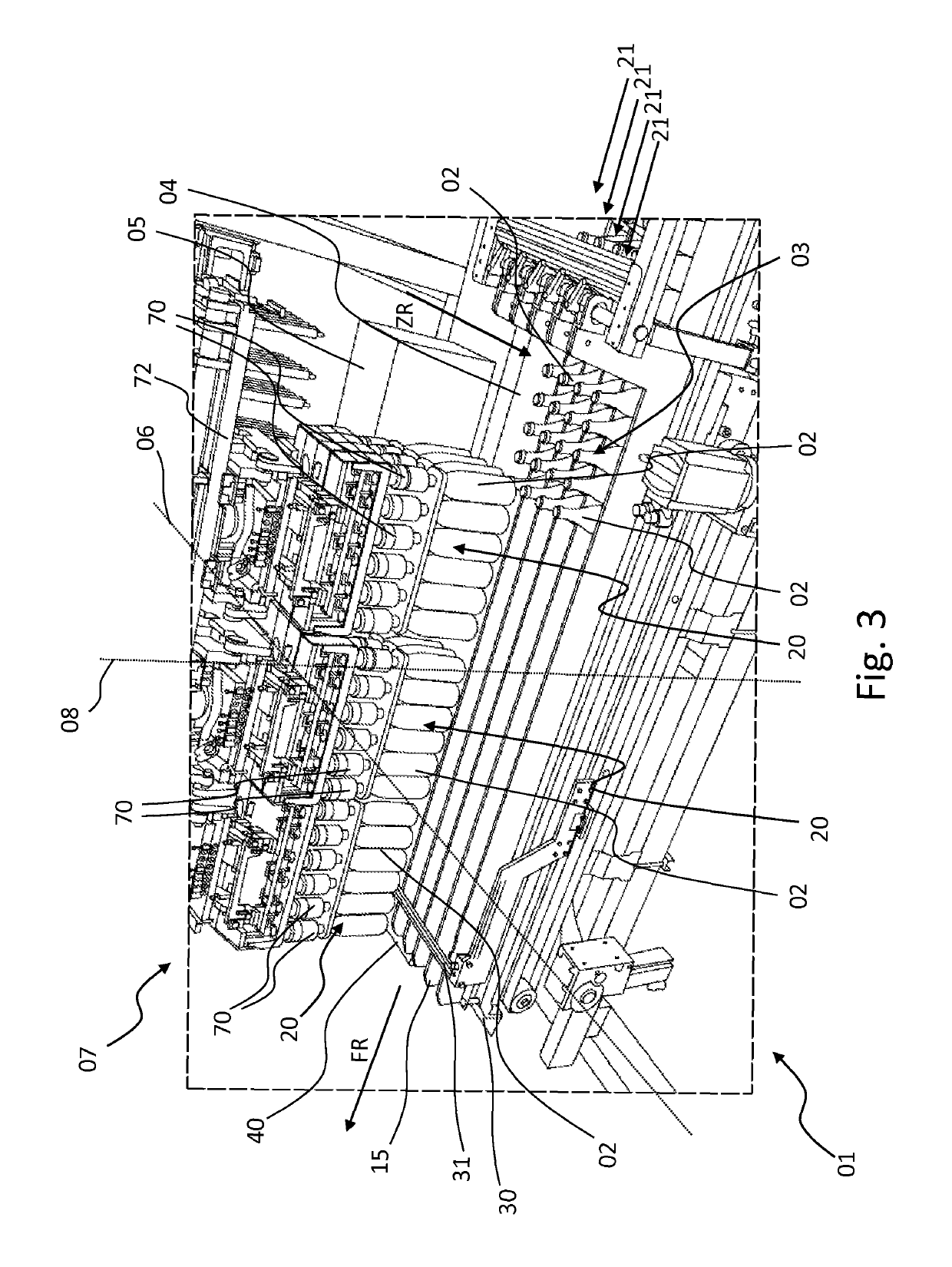 Apparatus and method for handling articles