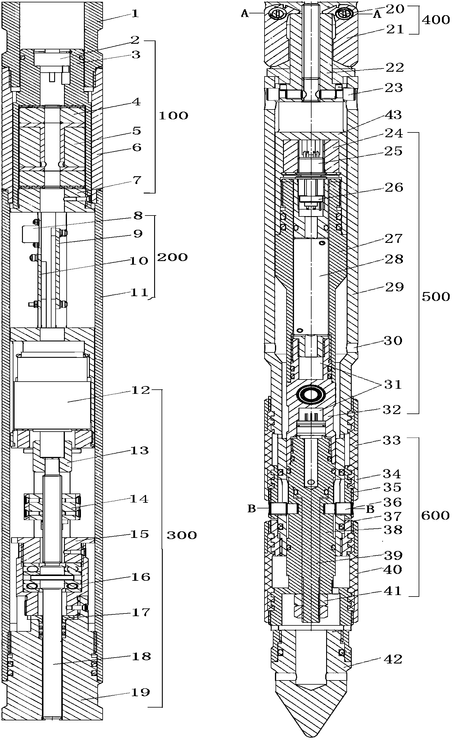 Electric direct reading test sealing checking tool