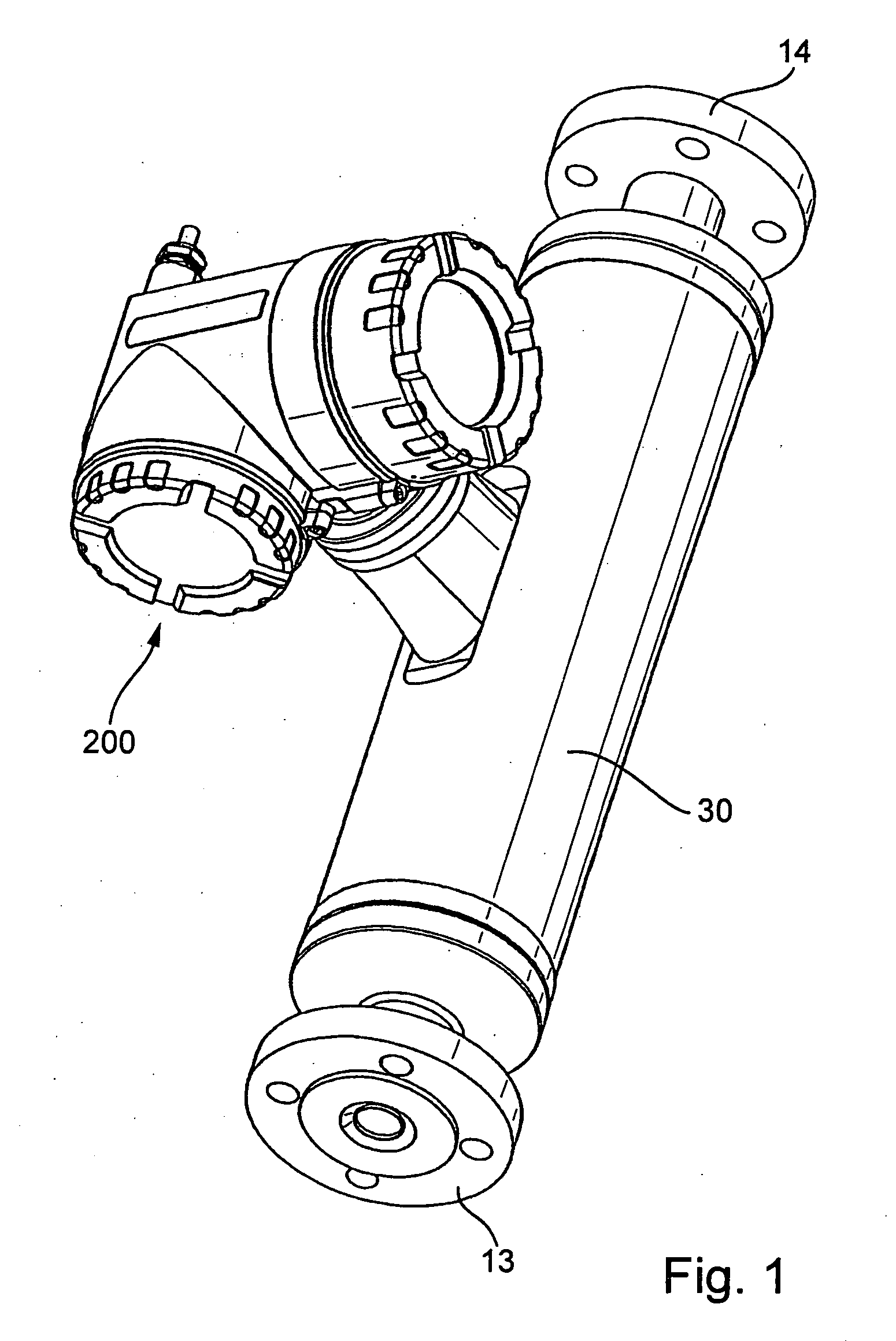 Measurement transducer of vibration-type