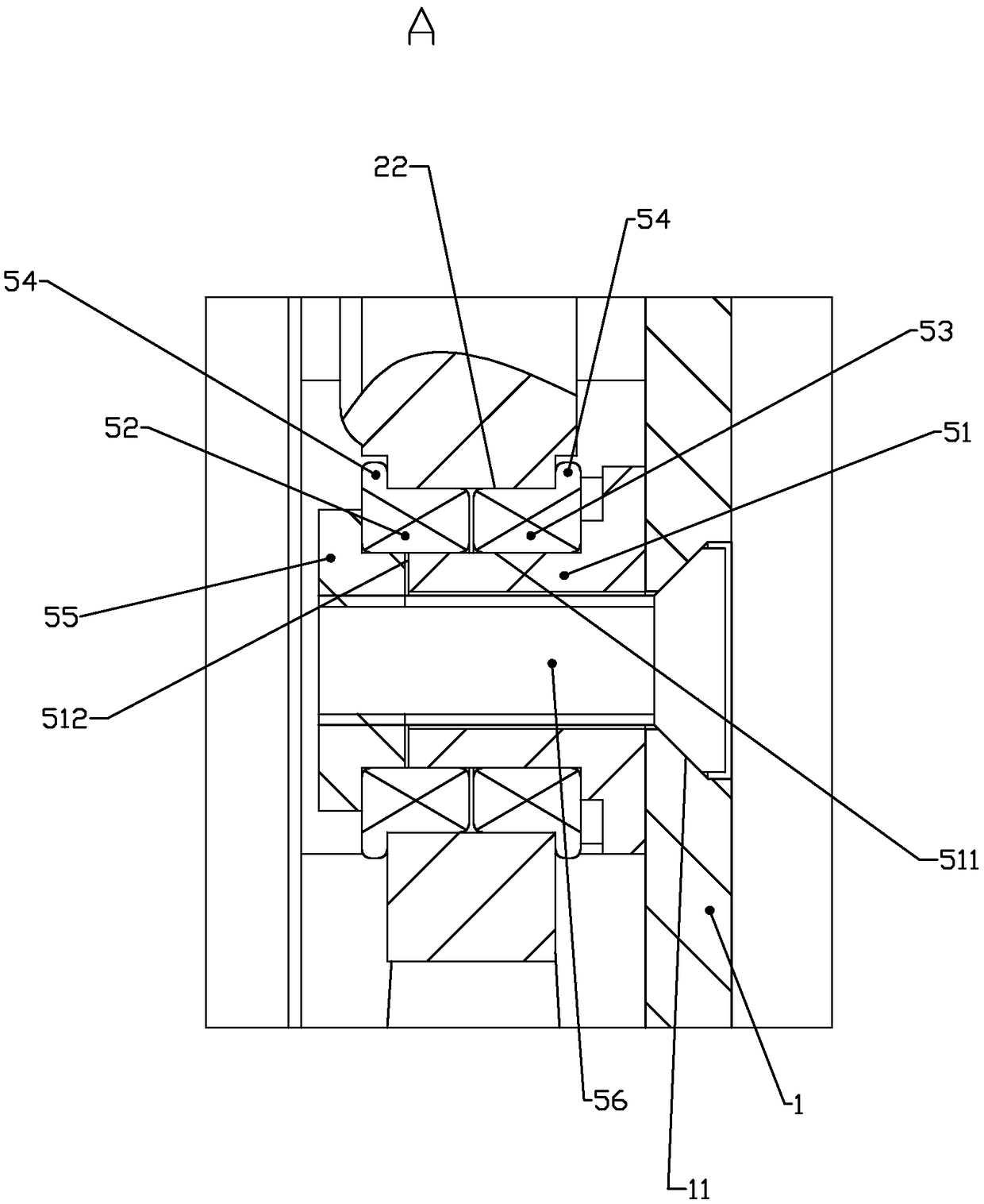 Swing type digital display tensiometer