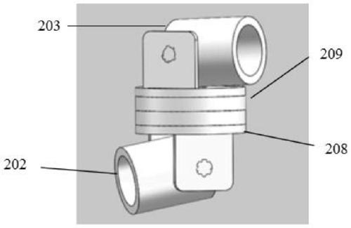 UAV laser relay redirection energy transmission device