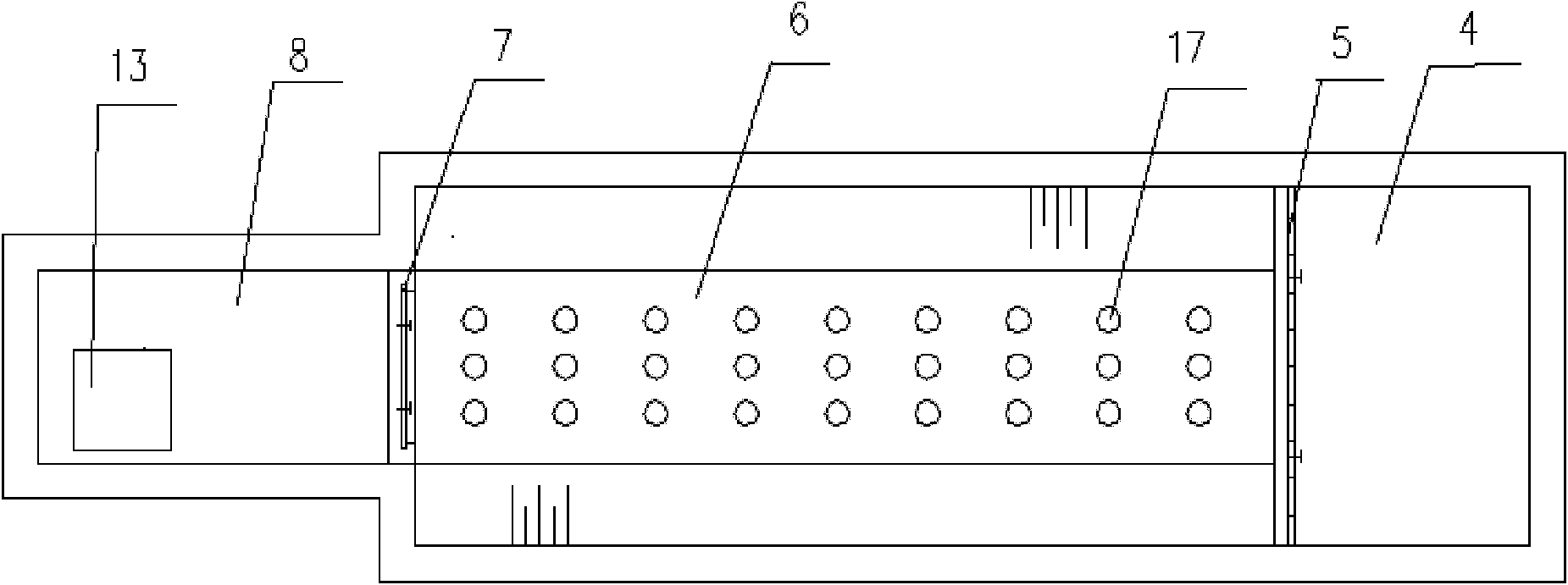 Water treatment method and device based on photoautotroph film