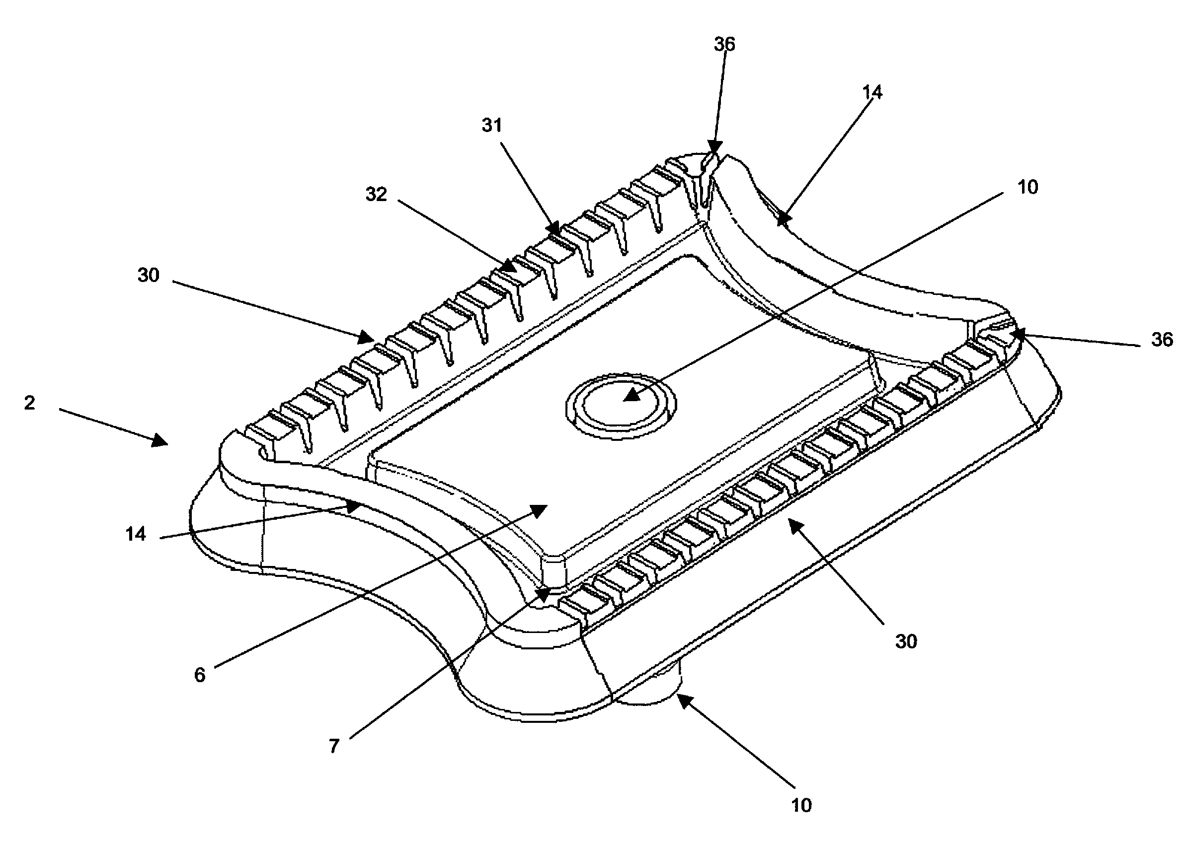 Double flame perimeter burner