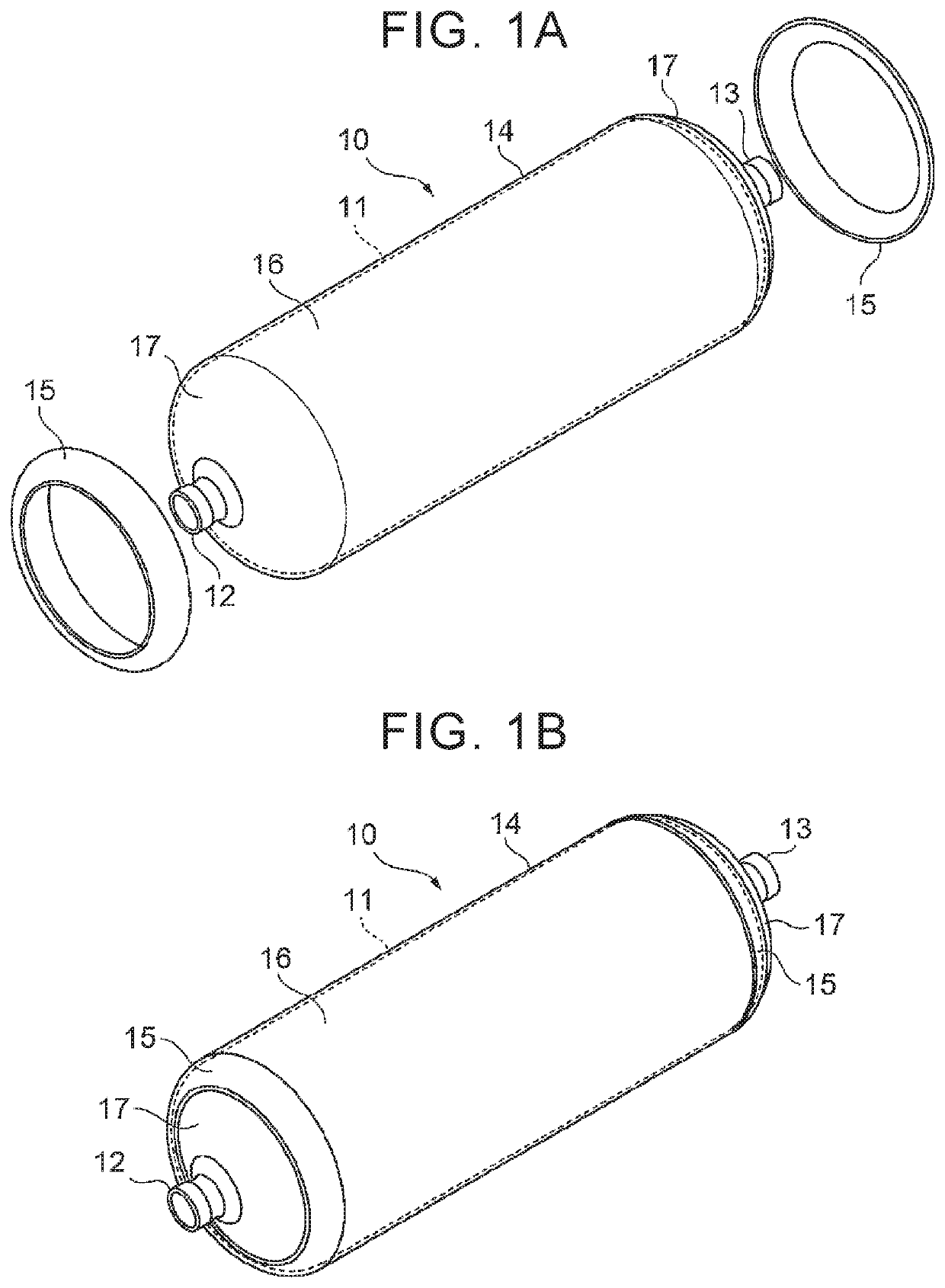 Manufacturing method for tank