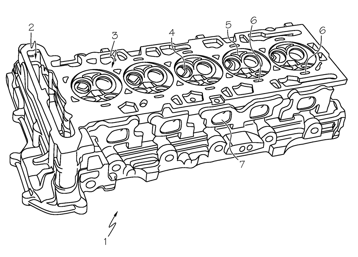 Cast aluminum alloy for structural components