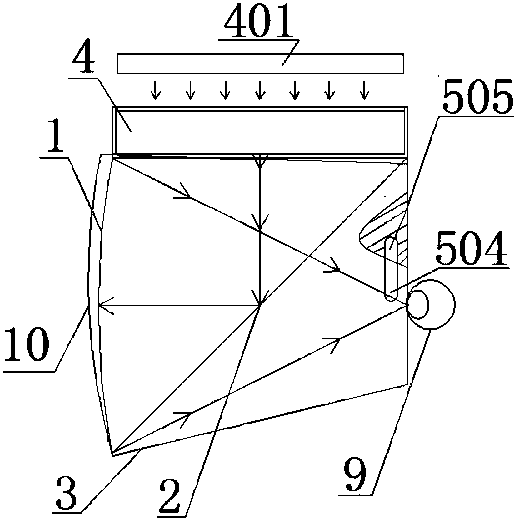 Head-worn image amplification device