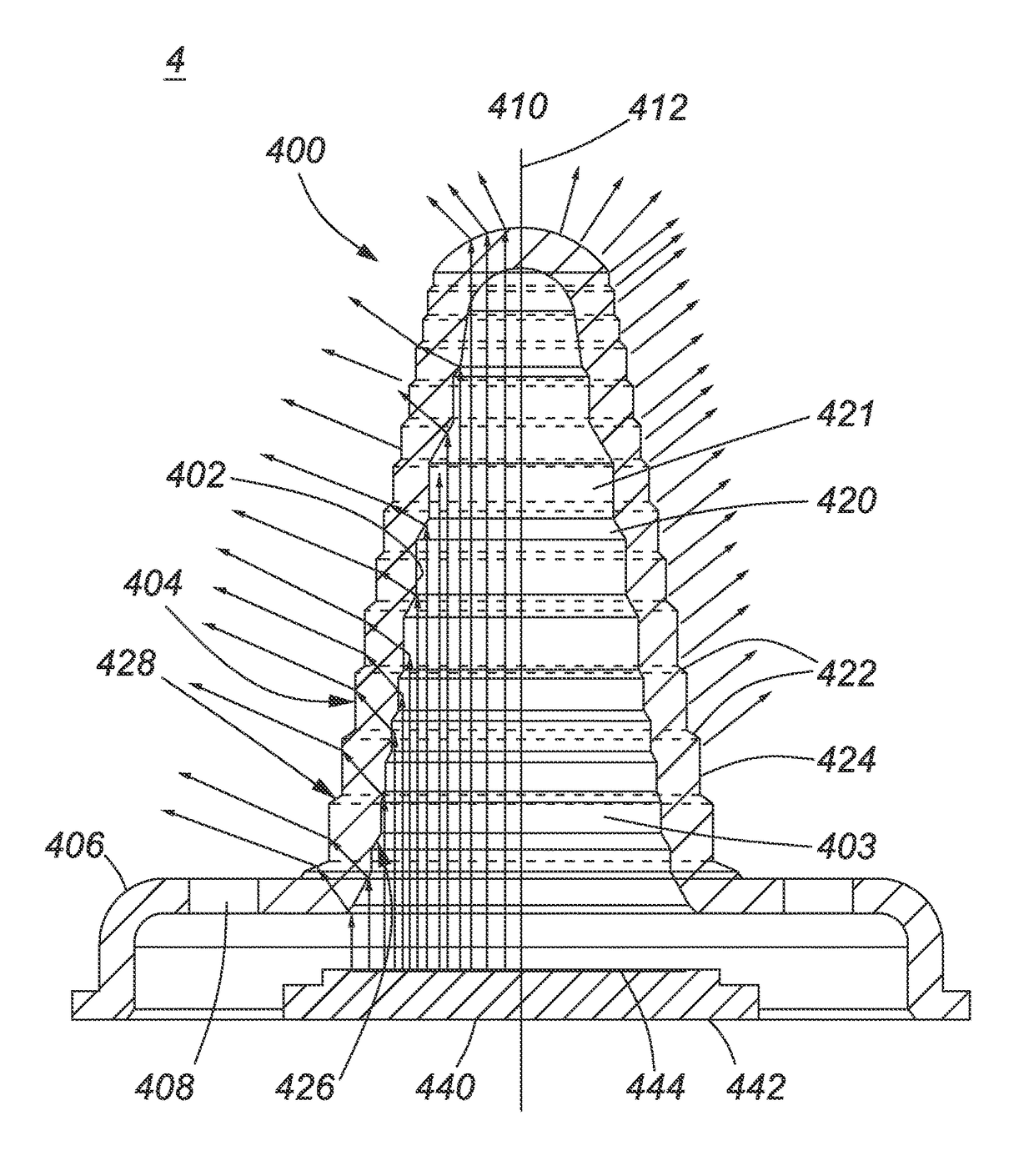 Optical device and system for solid-state lighting