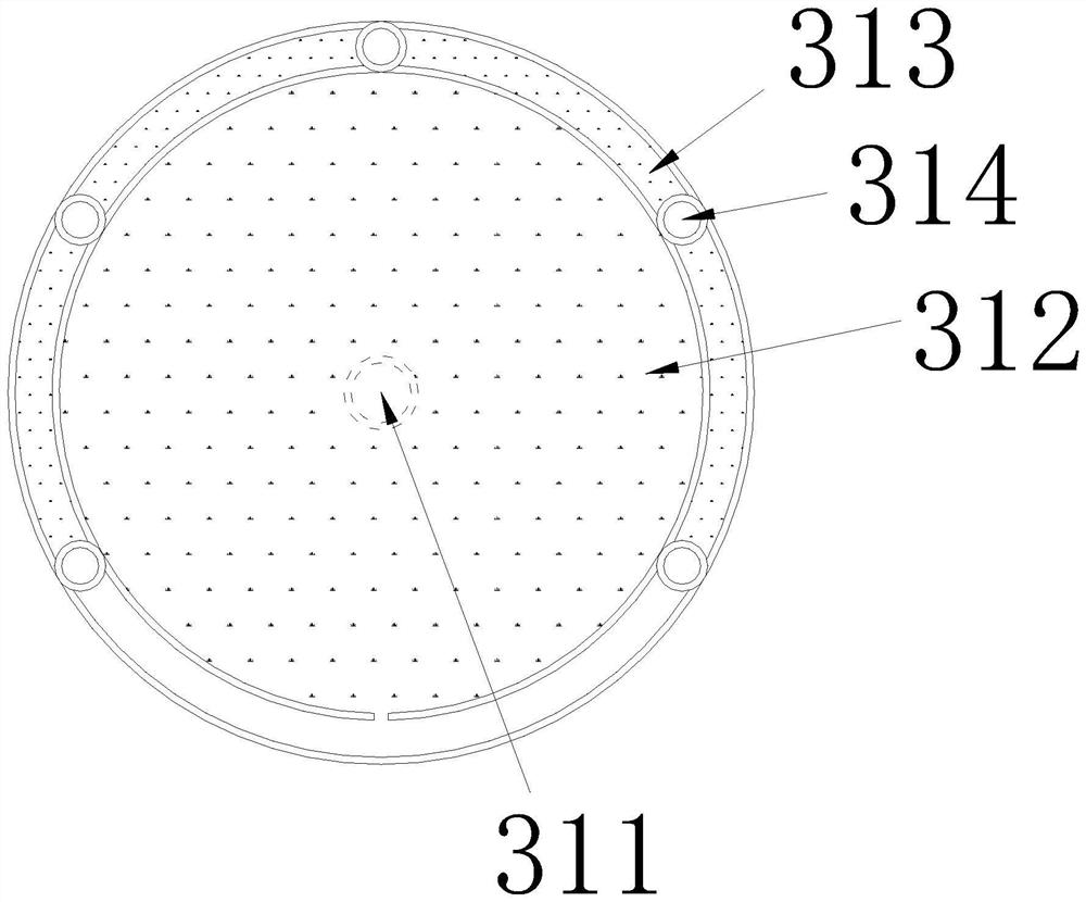 Vacuum adsorption adapter gasket