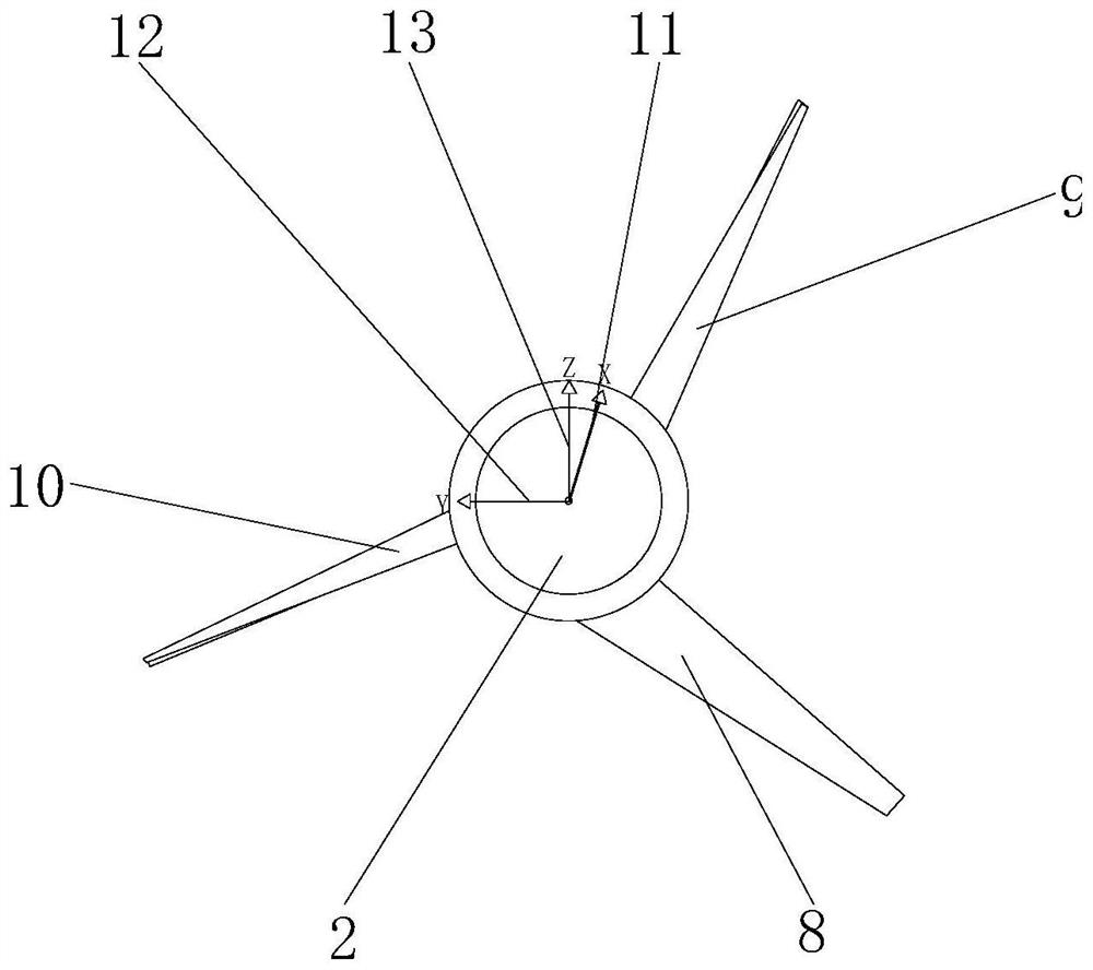 Twisting type marine energy-saving stator