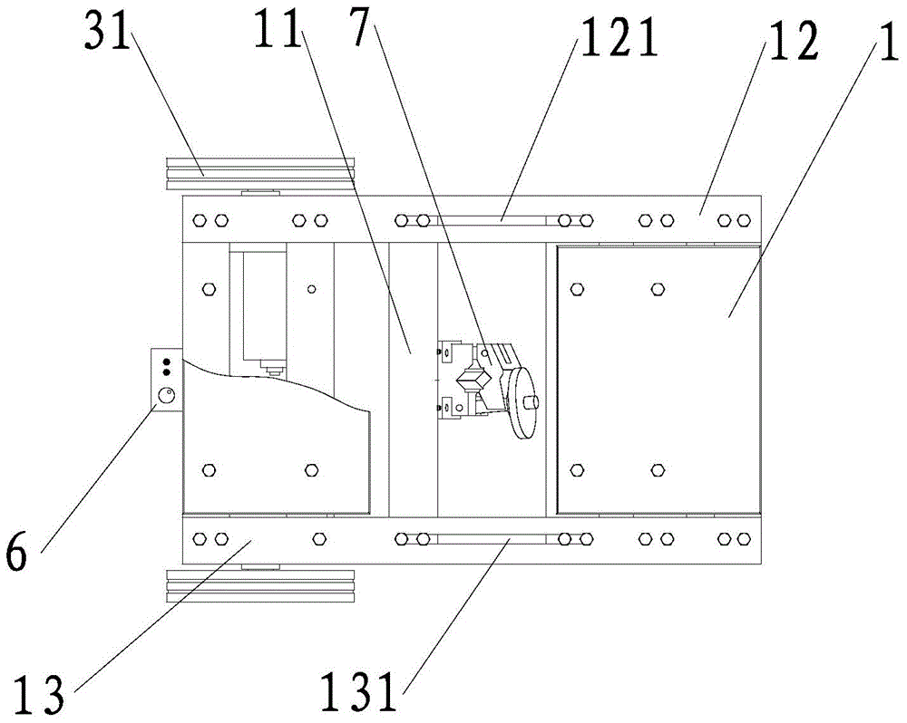 An aluminum alloy thin plate welding equipment