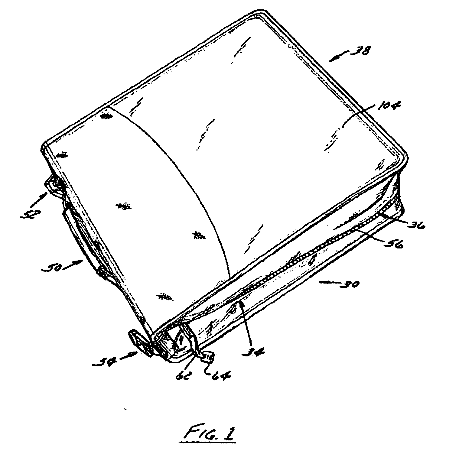 Binder with Binder Ring and Hold Down Pages