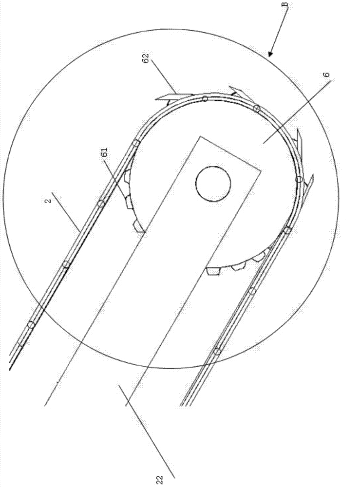 Manufacturing method for shearing type aquatic plant reaping and fishing equipment