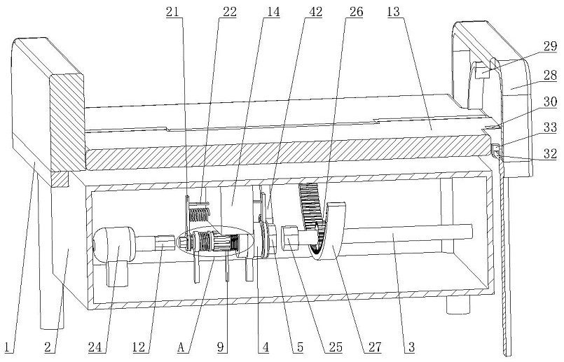 An ICU intermittent turning device