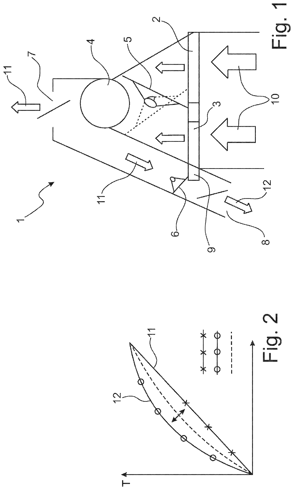 Vehicle air conditioning unit with heat exchanger arranged in suction side