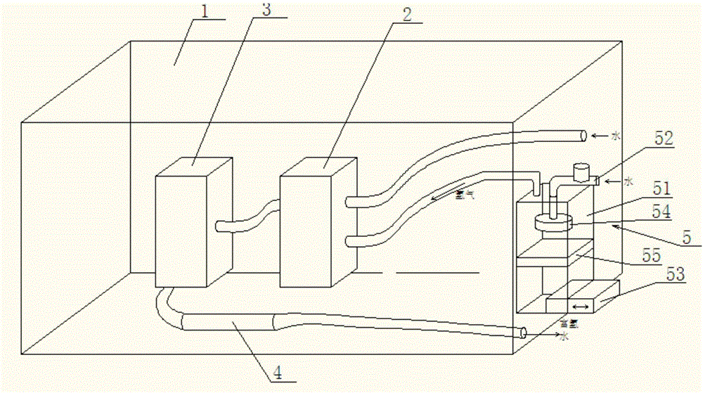 Nanobubble hydrogen water producing machine