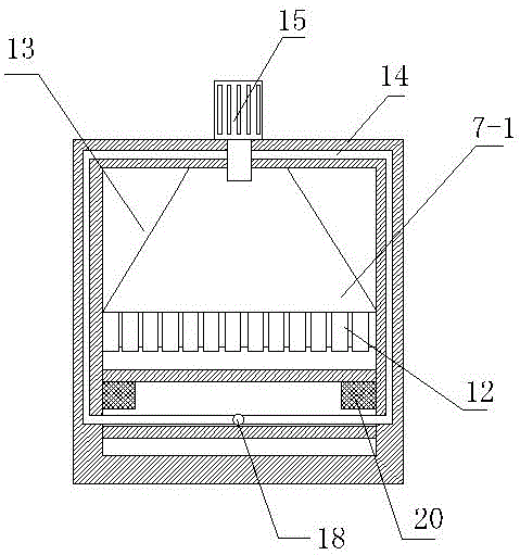 Self-precooling liquid nitrogen tunnel quick freezer