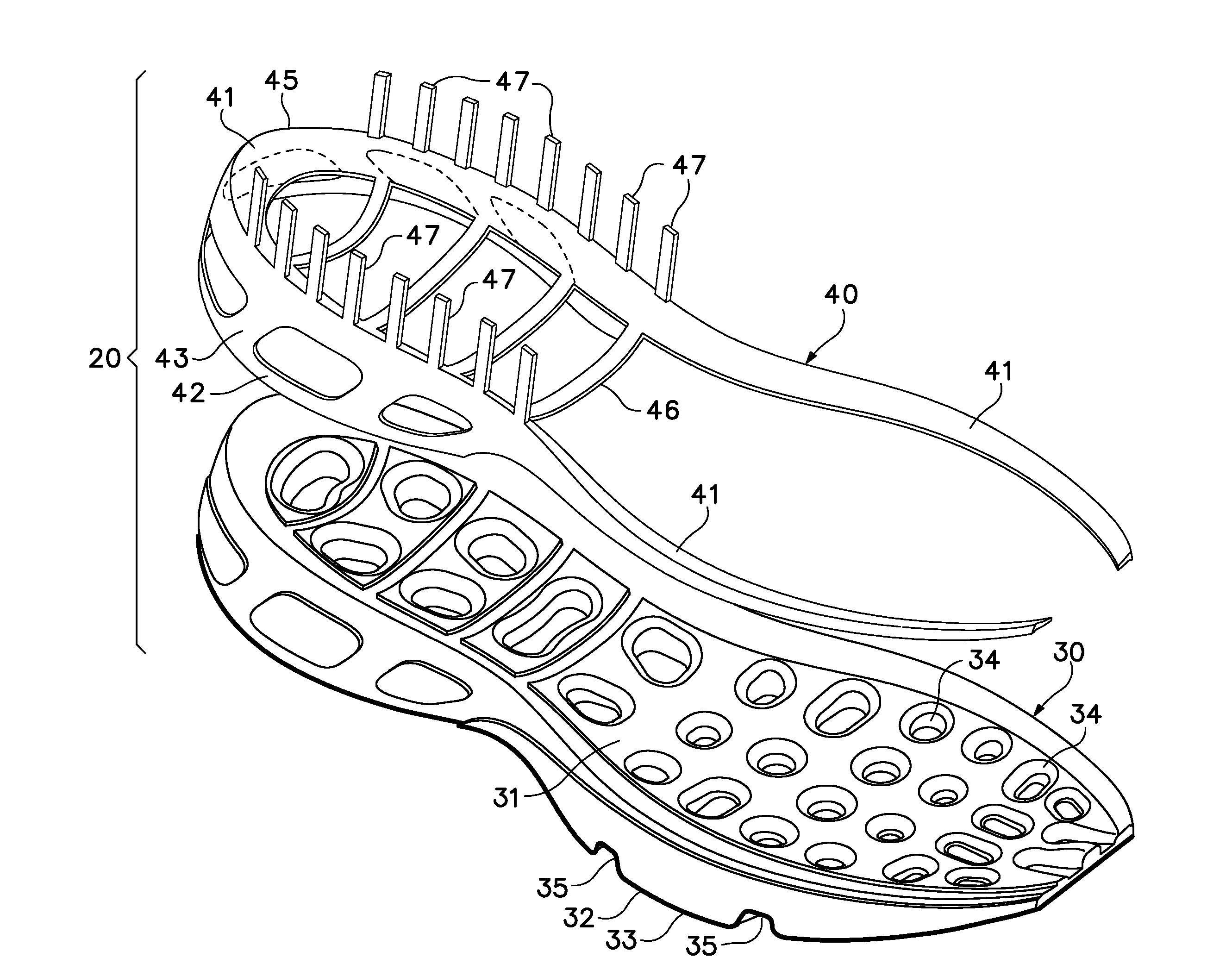 Article Of Footwear Having A Fluid-Filled Bladder With A Reinforcing Structure