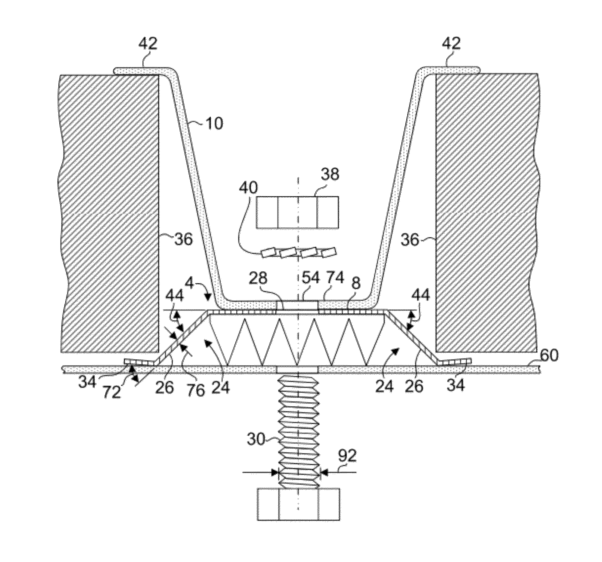 Solar panels grounding clip