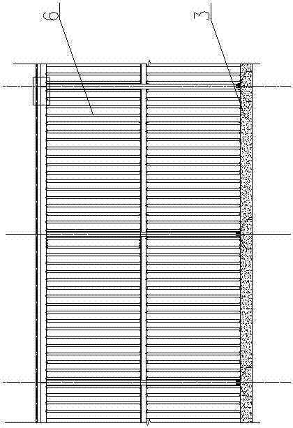 Sound eliminating and noise lowering device of large-sized natural ventilation cooling tower in thermal power plant