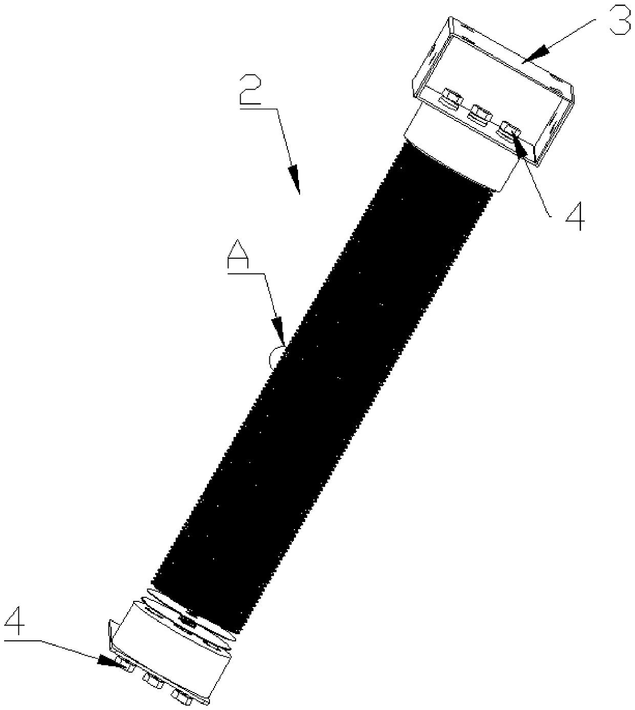 Winding starting resistor