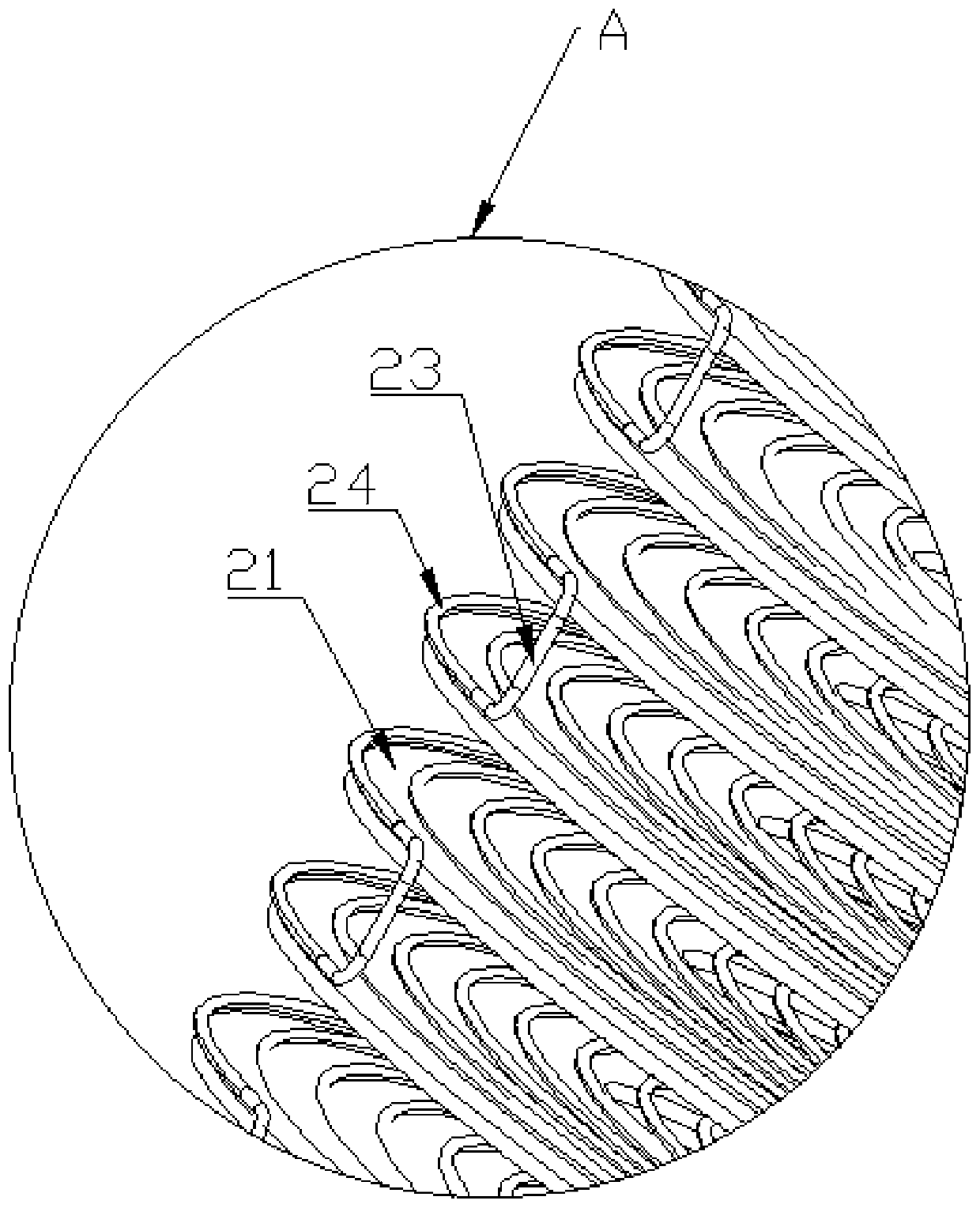 Winding starting resistor