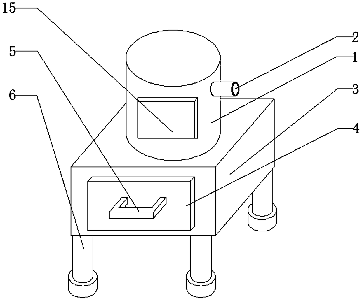 Automatic brown rice grinding device