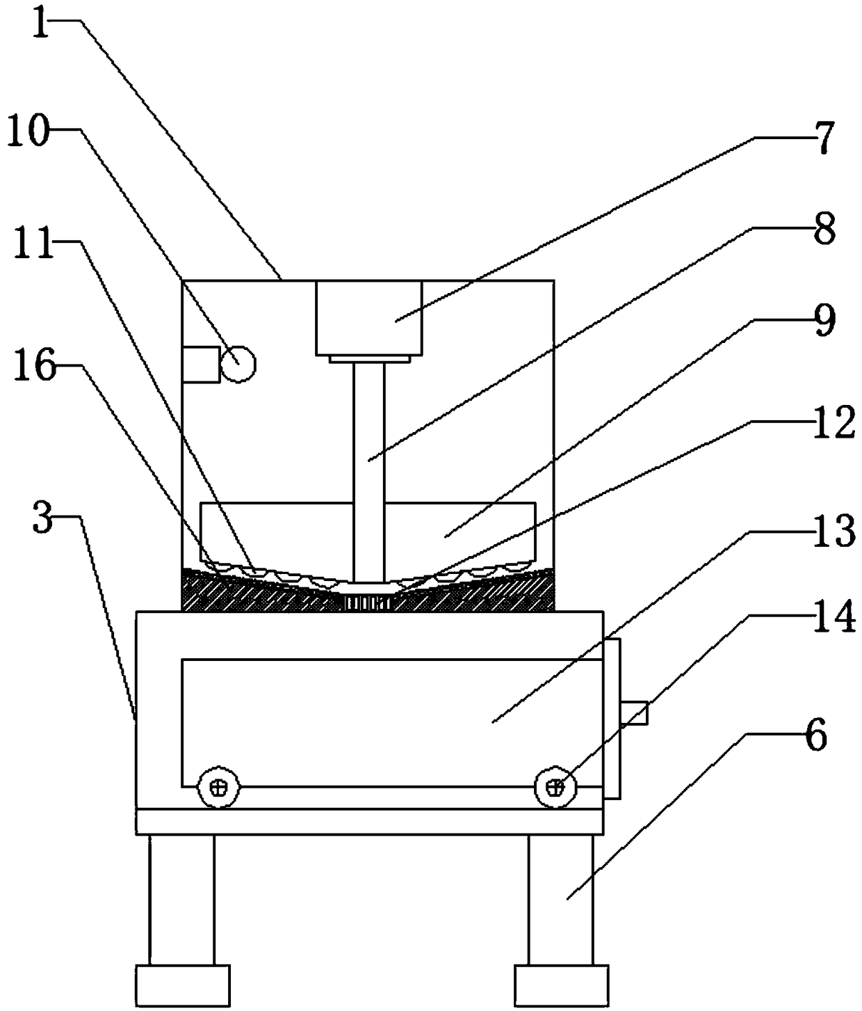 Automatic brown rice grinding device