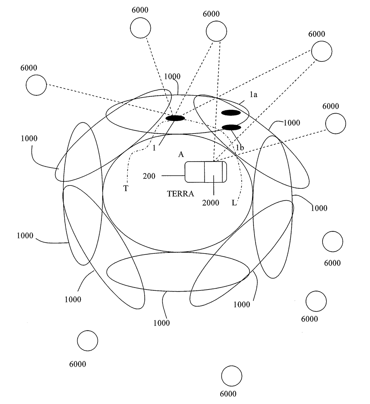 Security system for an aircraft and communication method using the security system