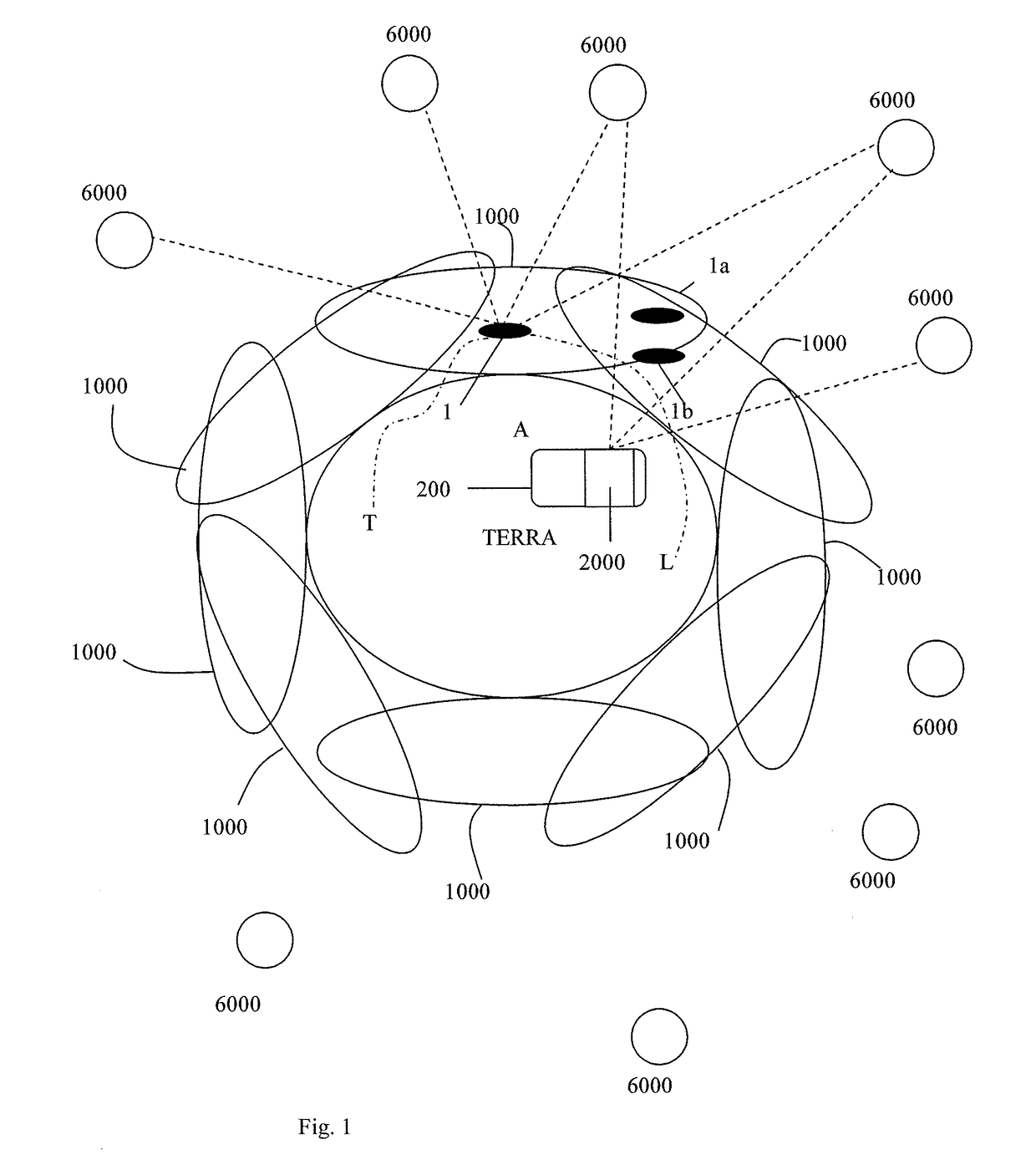 Security system for an aircraft and communication method using the security system