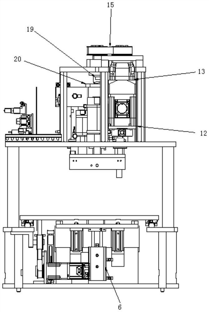 Servo runner punching mechanism suitable for various punching modes and punching process