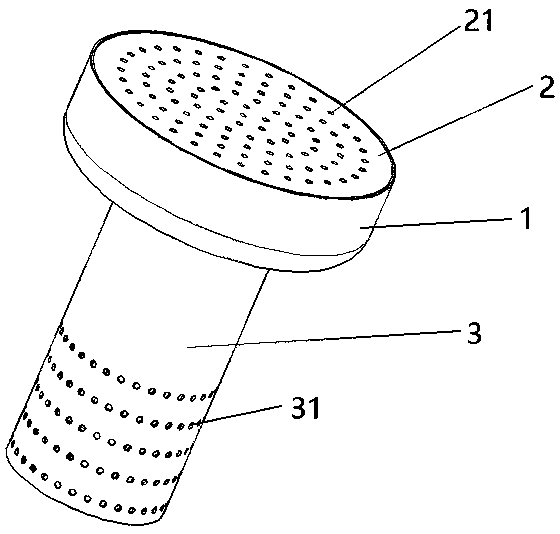 Floor drain for filtering hair