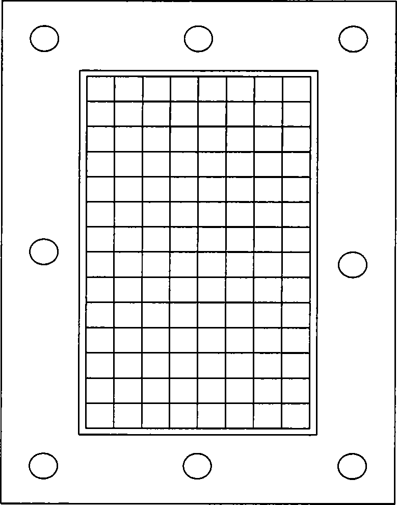 Solar power nitrogen and phosphorus removal biological box array used for in-situ purification for eutrophic slow flow water body