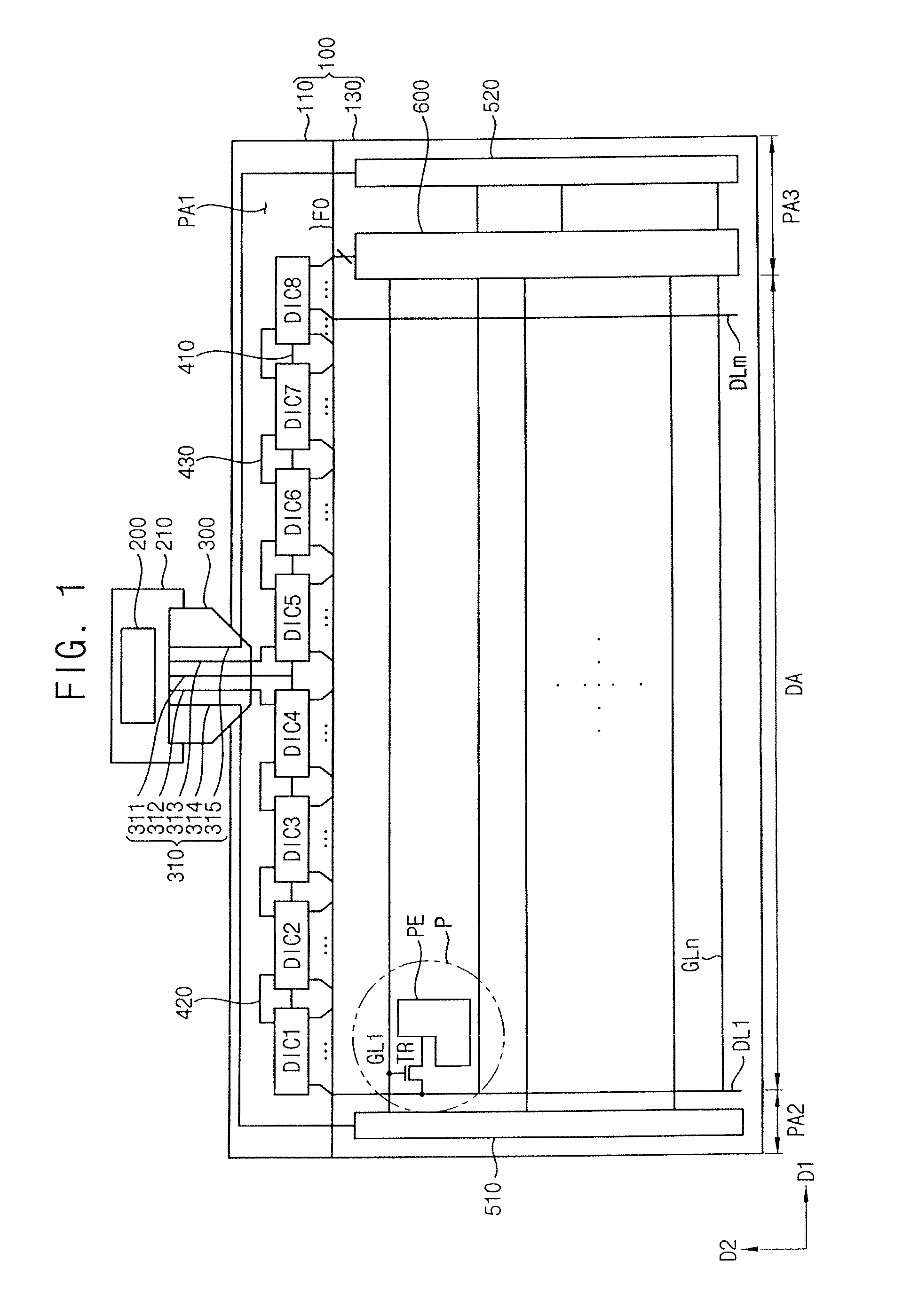 Display panel and display apparatus having the same