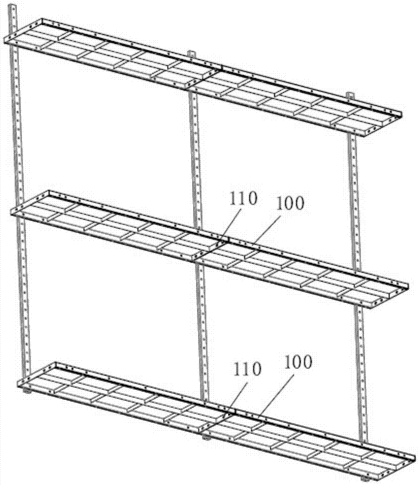 Rapid disassembling safety protection screen