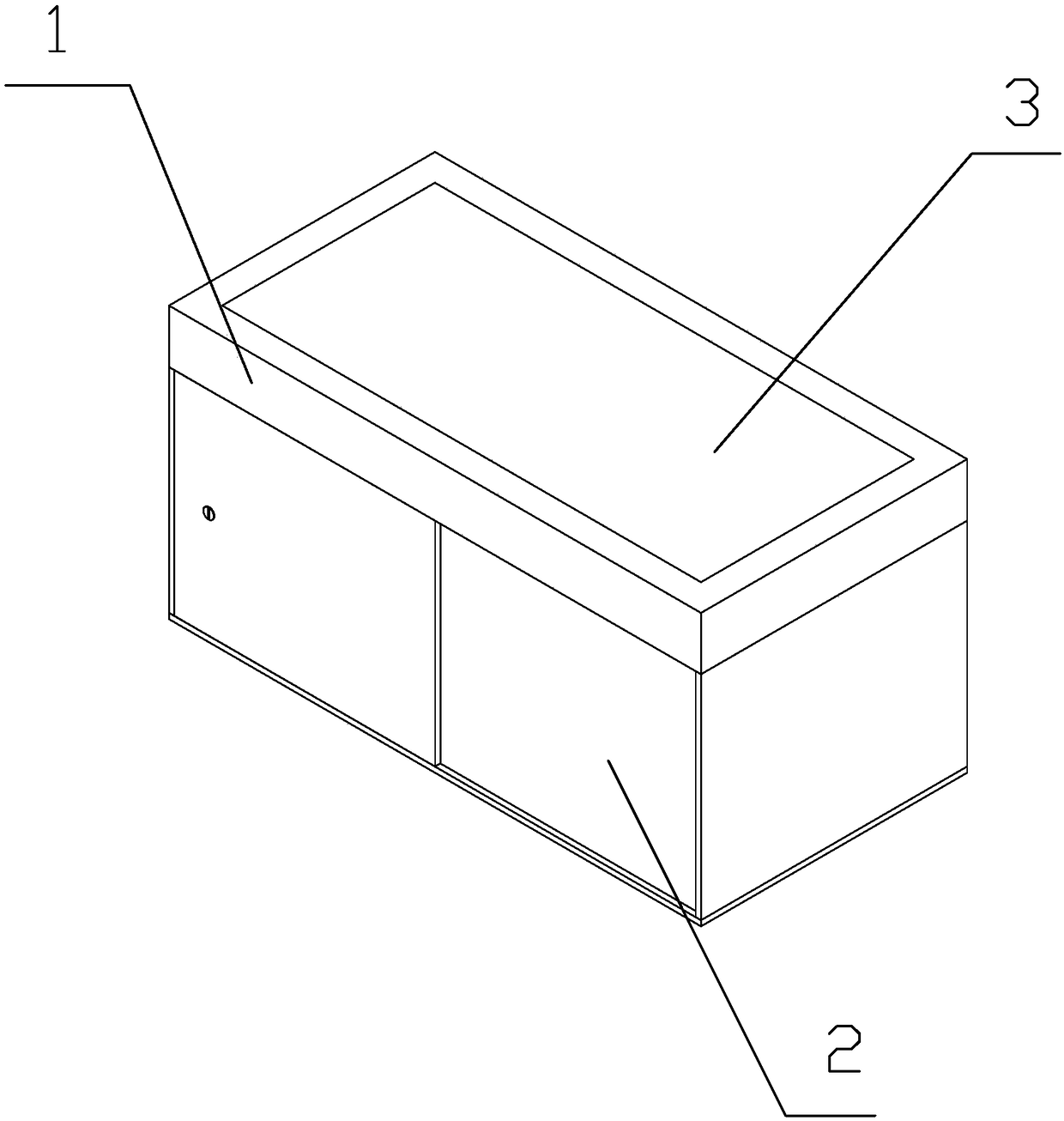 Display case with wireless charging