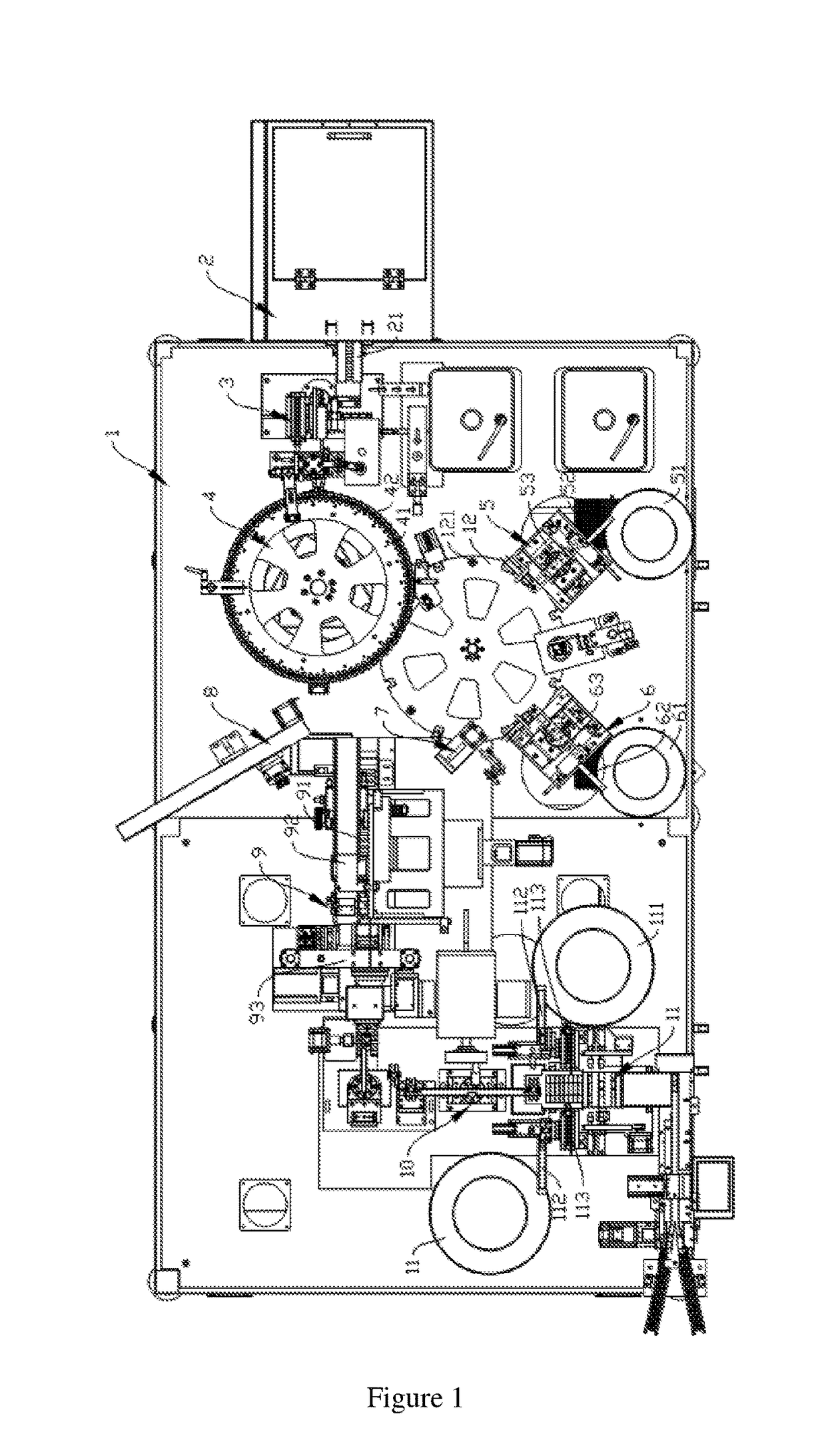 Electronic cigarette atomizer oiling and labeling device